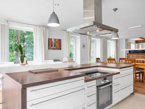 Cabinetry, Countertop, Furniture, Property, Kitchen, Drawer, Wood, Lighting, Interior Design, Kitchen Stove