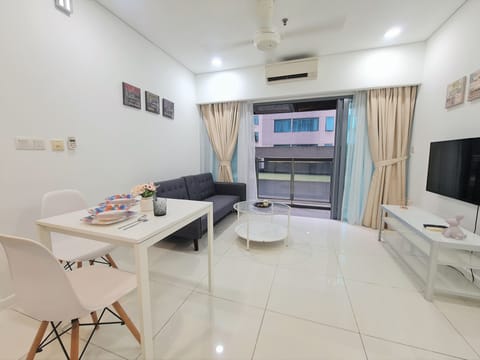 City Single Room, 1 Bedroom, City View | Living area | 40-inch Smart TV with digital channels, TV