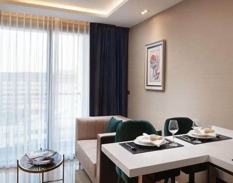 Suite, City View | Minibar, in-room safe, individually furnished, blackout drapes