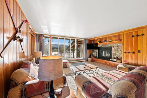 Living room with scenic views