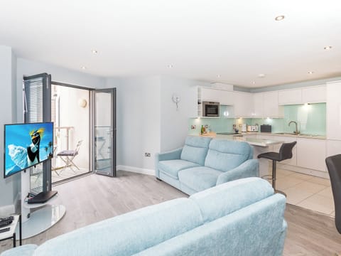 Open plan living space | Apartment 19, Newquay