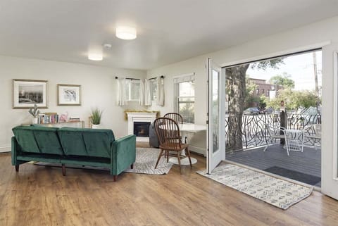 Open up your french doors to let the mountain air in