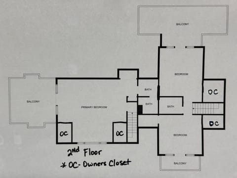 Floor Plan -2nd Floor
