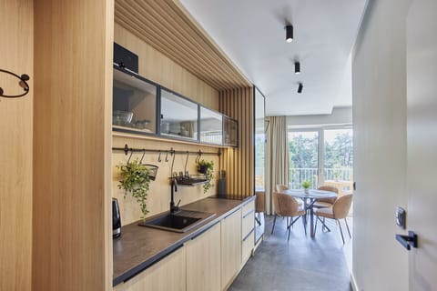 Standard Apartment | Private kitchen | Fridge