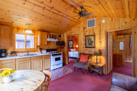 Lodge Cabin--2 Bedroom | Private kitchen | Microwave, stovetop, coffee/tea maker, toaster