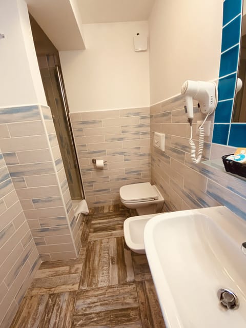 Classic Double Room | Bathroom | Shower, free toiletries, hair dryer, bidet