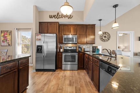 Fully equipped kitchen