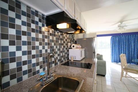 Standard Apartment, 1 Bedroom | Private kitchen | Fridge, microwave, stovetop, coffee/tea maker