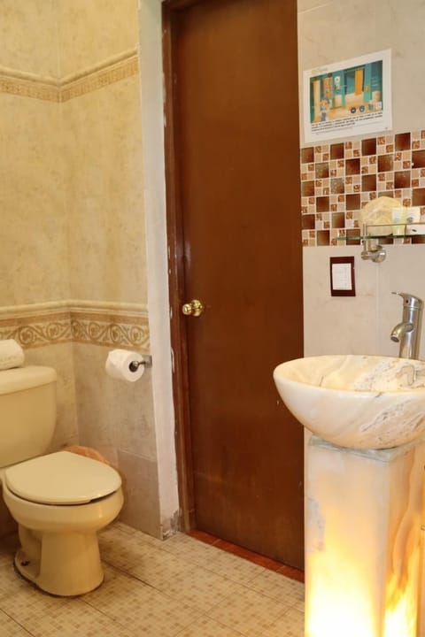 Traditional Suite, 1 King Bed | Bathroom | Shower, free toiletries, hair dryer, towels