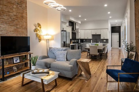 Open Living and Dining Space