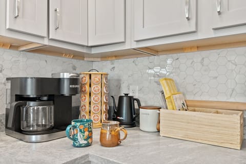 There is a great coffee & tea bar - everything you may need!