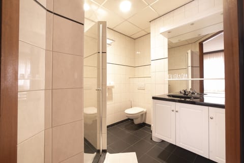 Basic Triple Room | Bathroom | Hair dryer, towels