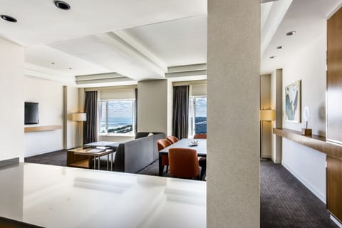 Suite (Regency) | Living area | 42-inch flat-screen TV with digital channels, Smart TV, iPod dock