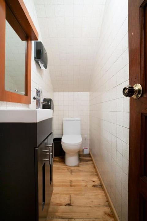 Free toiletries, hair dryer, towels, soap