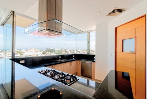 Apartment, 3 Bedrooms (Tipo A) | Private kitchen | Full-size fridge, microwave, oven, stovetop