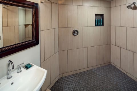 Presidential Suite, 1 King Bed | Bathroom shower