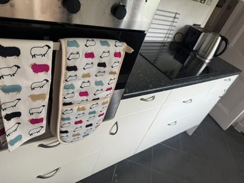 The kitchen is well equipped