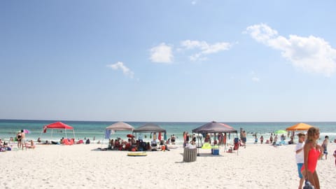 Beach nearby, white sand