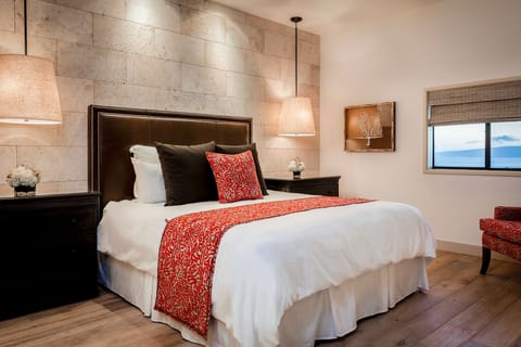 Luxury Suite, 1 Bedroom, Ocean View | 1 bedroom, premium bedding, down comforters, in-room safe