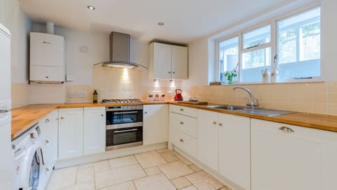 Christmas Cottage's spacious kitchen is a spot to gather