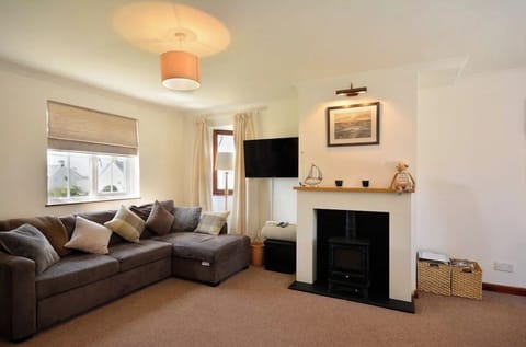 lounge area with 2 sofas