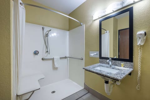 Room, 1 King Bed, Accessible, Non Smoking (Mobility) | Accessible bathroom