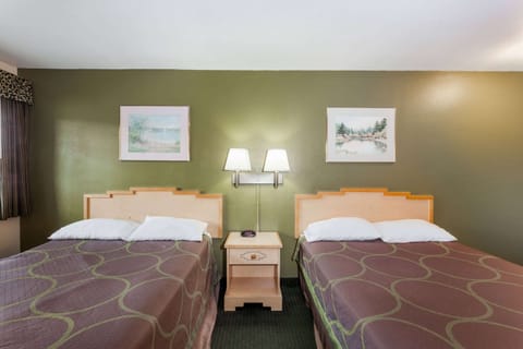 Room, 2 Queen Beds, Smoking | Free cribs/infant beds, free rollaway beds, free WiFi, bed sheets