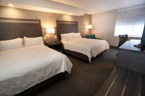 Standard Room, 2 Queen Beds | In-room safe, desk, iron/ironing board, free WiFi