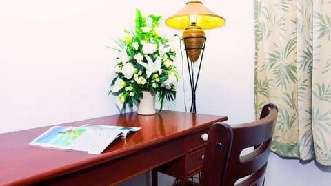 Work table in the family room