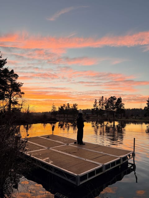 Sunset off the dock