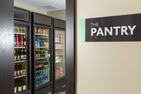 Grab a snack from the pantry store.