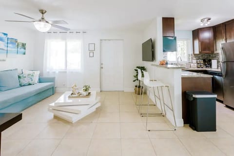 Living room and Kitchen view