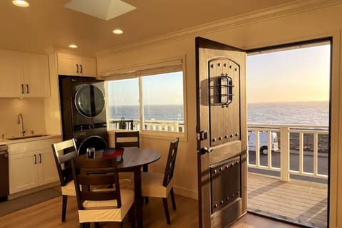 Ocean view from dining table