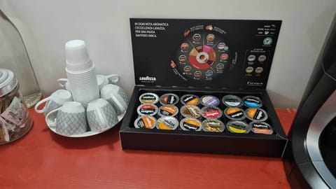 Daily self-serve breakfast for a fee