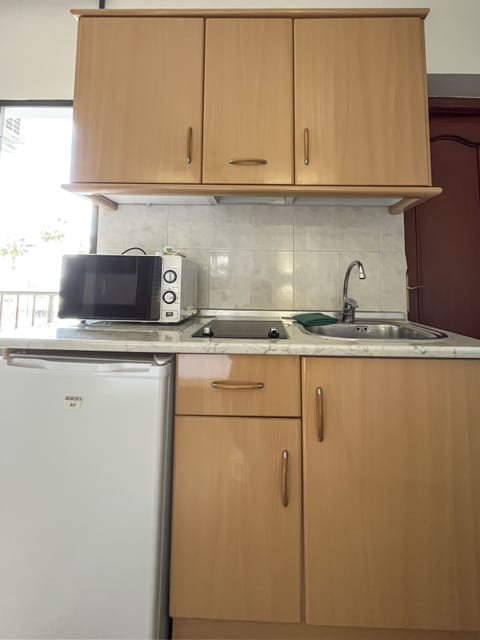 Studio, Sea View | Private kitchen | Fridge, microwave, electric kettle