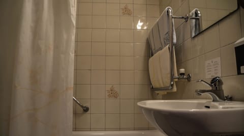 Single Room | Bathroom | Free toiletries, hair dryer, towels