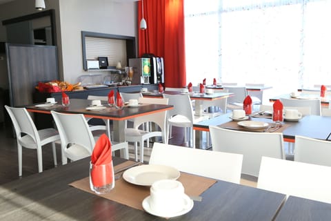 Enjoy a meal at the on-site restaurant.