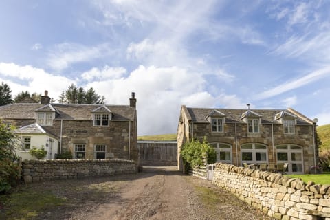 Shepherd's Cottage - external, with The Coach House next door