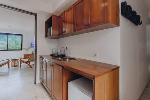 Two Bedroom Apartment with Pool | Private kitchenette | Electric kettle