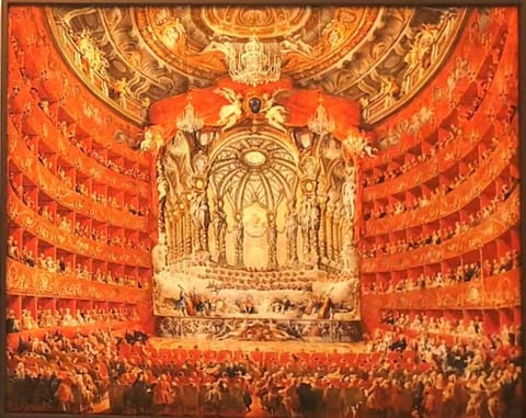 Décoration Balcon théâtre