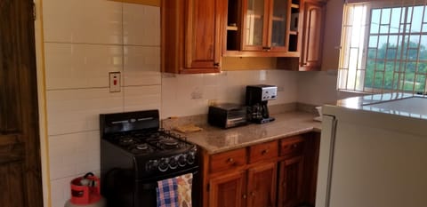 Traditional Apartment, 2 Bedrooms, Non Smoking, Pool View | Private kitchen | Fridge, microwave, dining tables