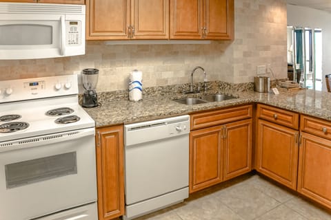 Apartment, 2 Bedrooms | Private kitchen | Full-size fridge, microwave, stovetop, dishwasher