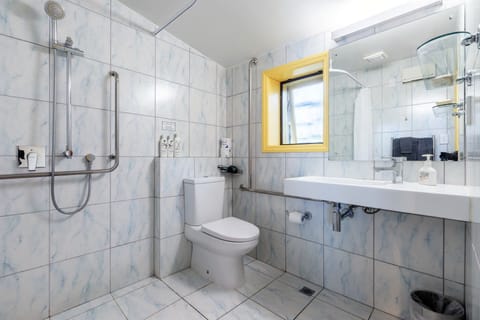 Studio, Courtyard Area | Bathroom | Shower, free toiletries, hair dryer, bathrobes