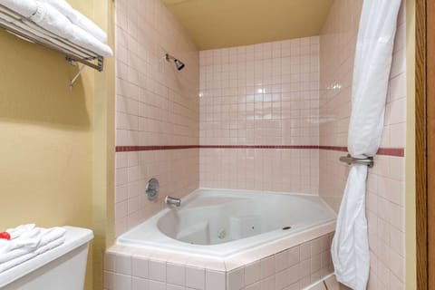 Studio Suite, 1 King Bed, Non Smoking | Bathroom | Free toiletries, hair dryer, towels