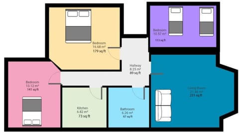 Apartment | 3 bedrooms