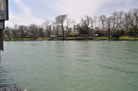 River is currently Not this high as they work on the dam