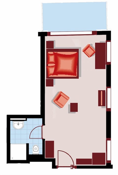 Double Room | Floor plan