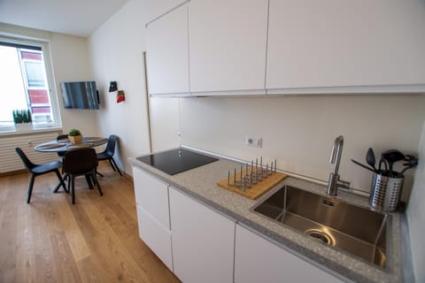 Apartment, Accessible | Private kitchen