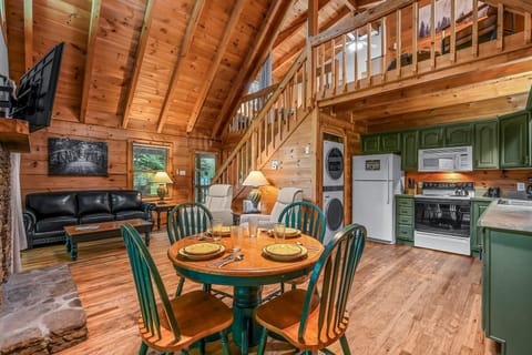 Indoors, Hardwood, Stained Wood, Dining Room, Dining Table
