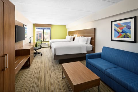 Suite, Multiple Beds | Premium bedding, in-room safe, desk, laptop workspace